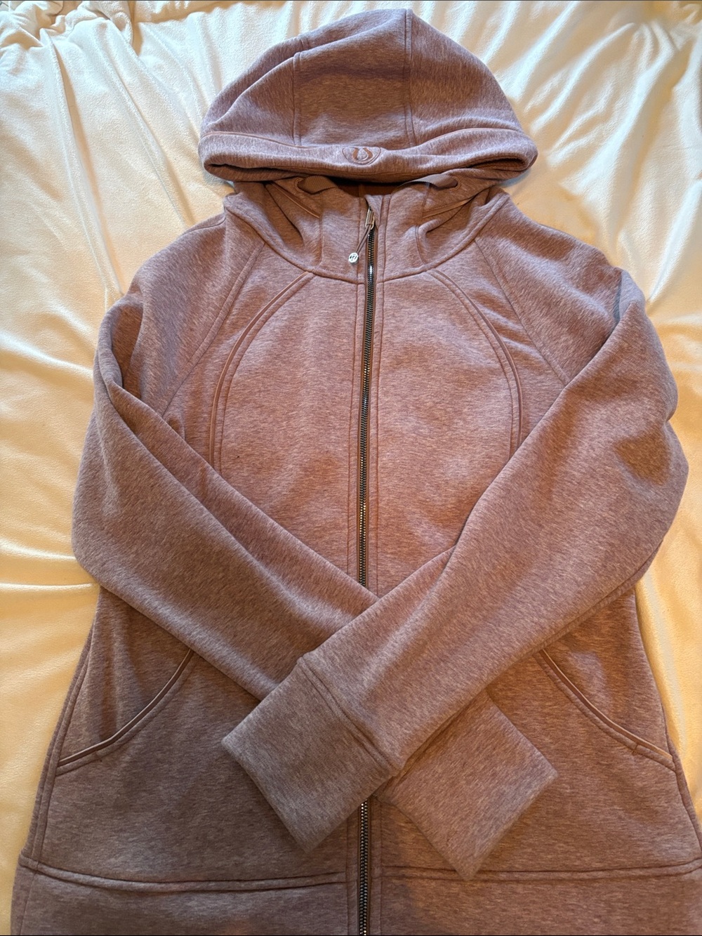 Lulu Sherpa lined scuba zip up